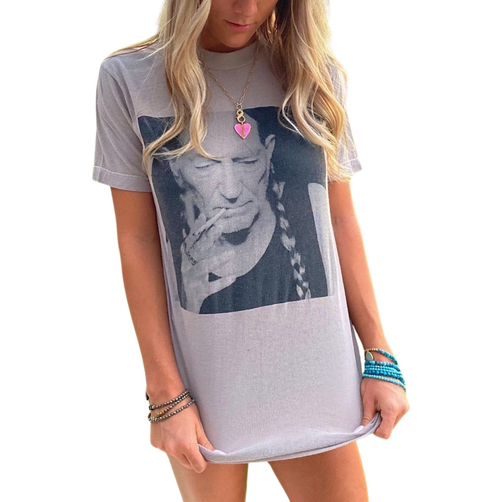 BOUTIQUE* (ITEM) ARCHIVAL‎ Willie Nelson Vintage Tee